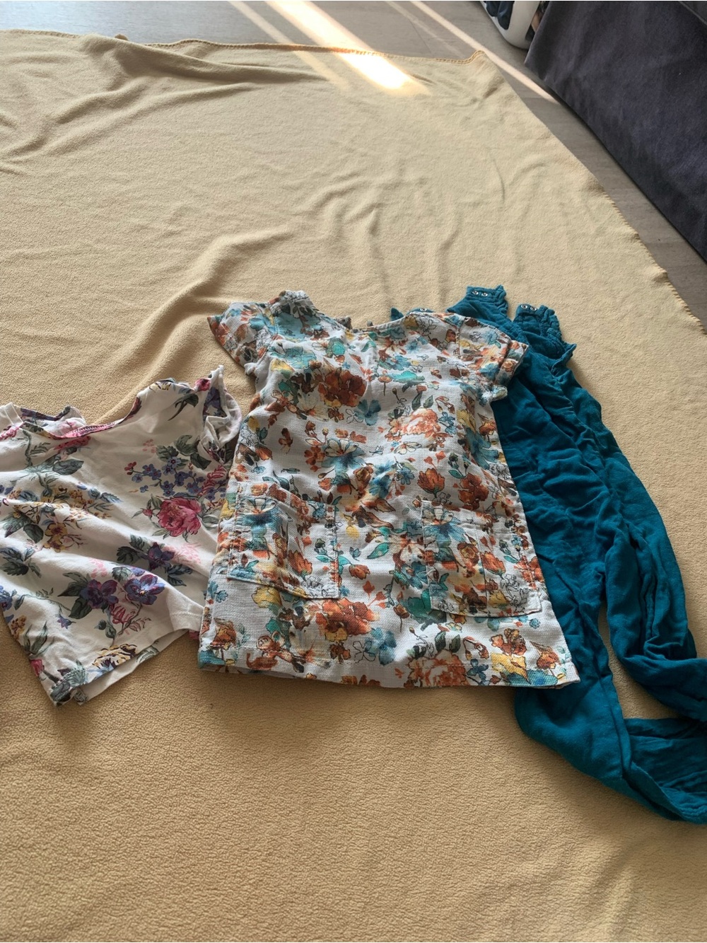 Girls bundle lot dress top jumpsuit 100%cotton NEXT